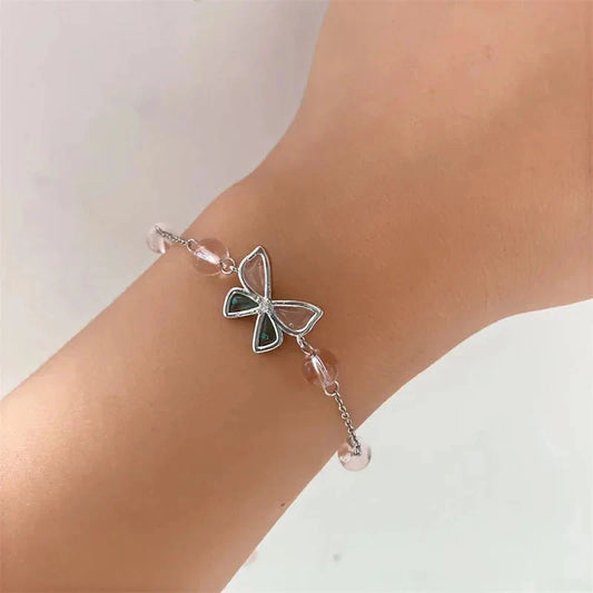 "Nevertheless" Butterfly Bracelet