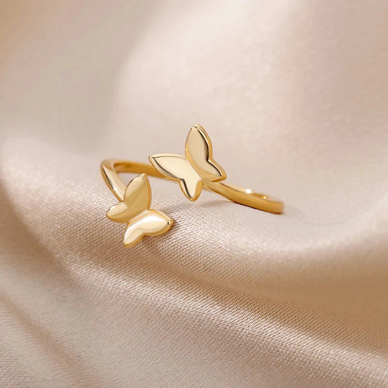 Butterfly Ring Gold