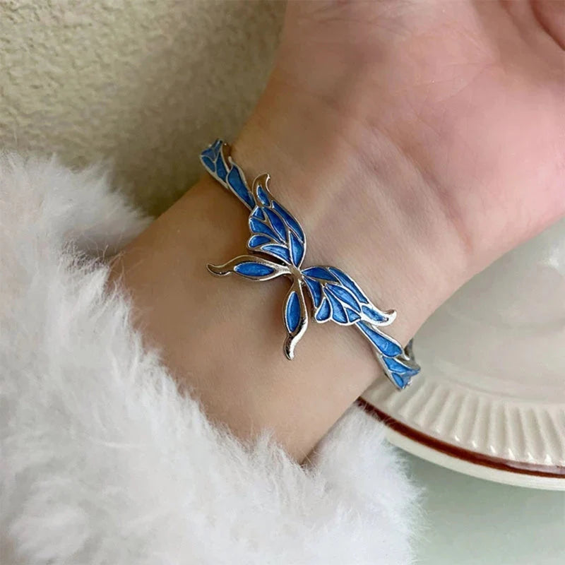 Celestia Blue Butterfly Bracelet