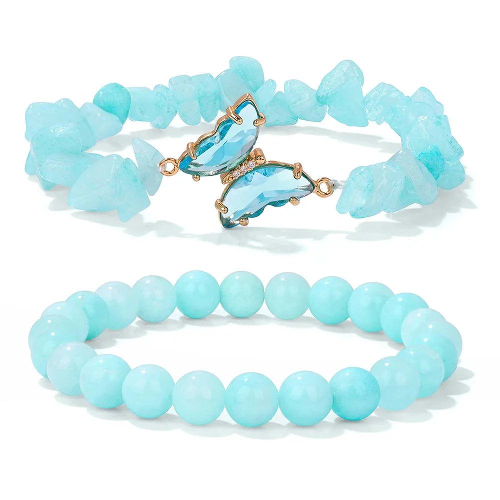 Gemfly Duo Bracelet Blue Amazonite