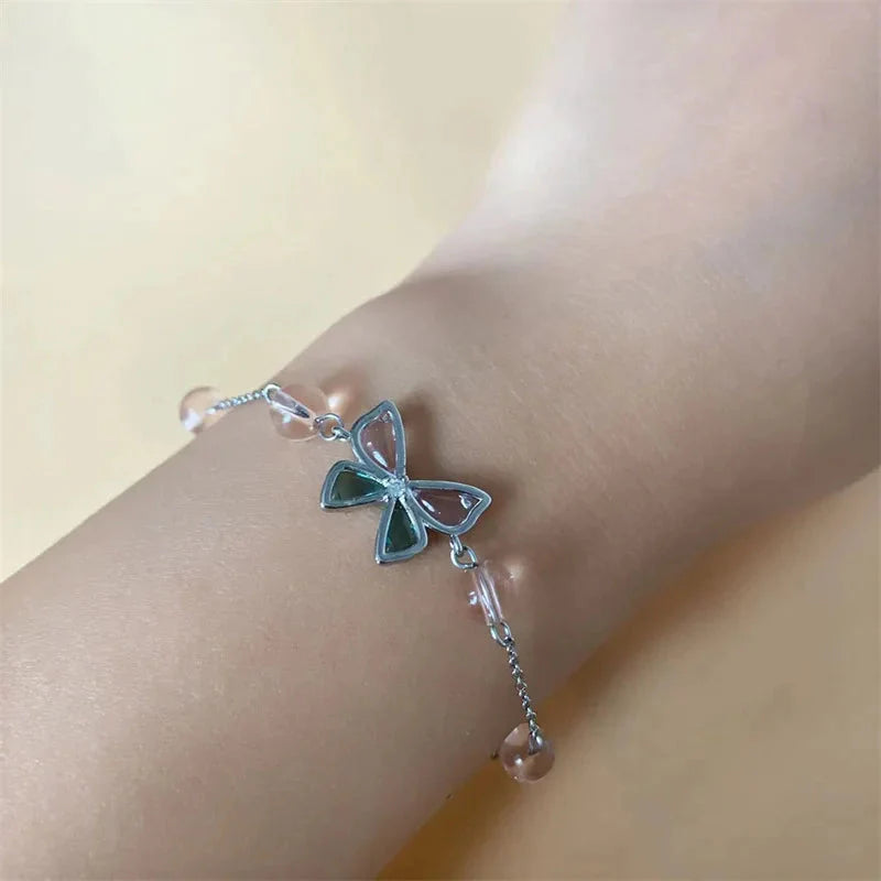 "Nevertheless" Butterfly Bracelet