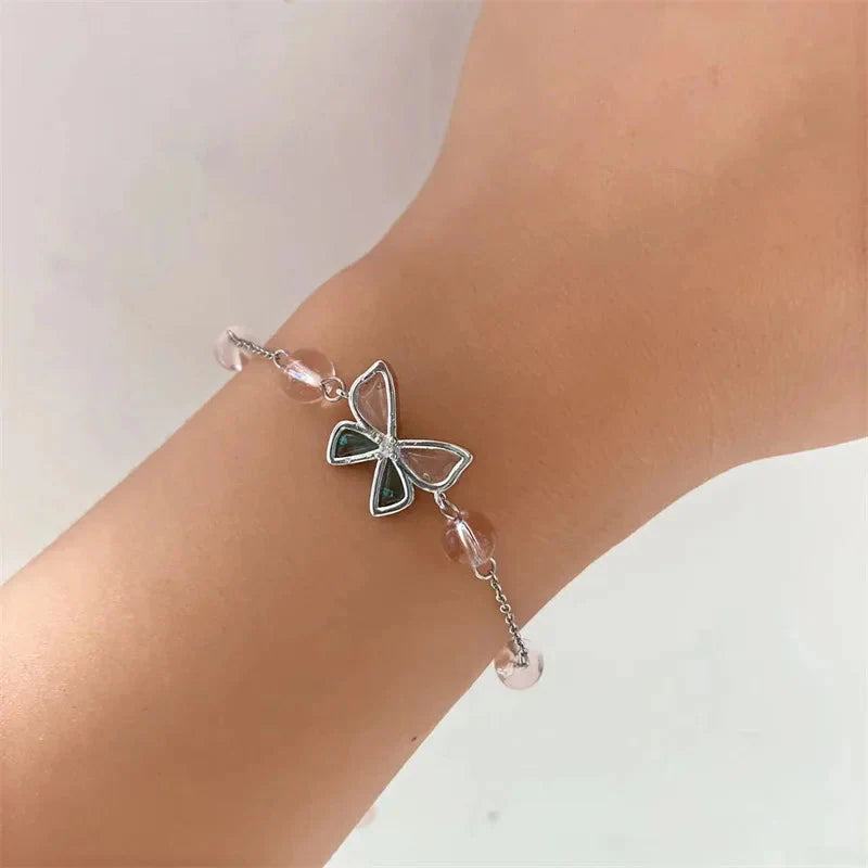"Nevertheless" Butterfly Bracelet