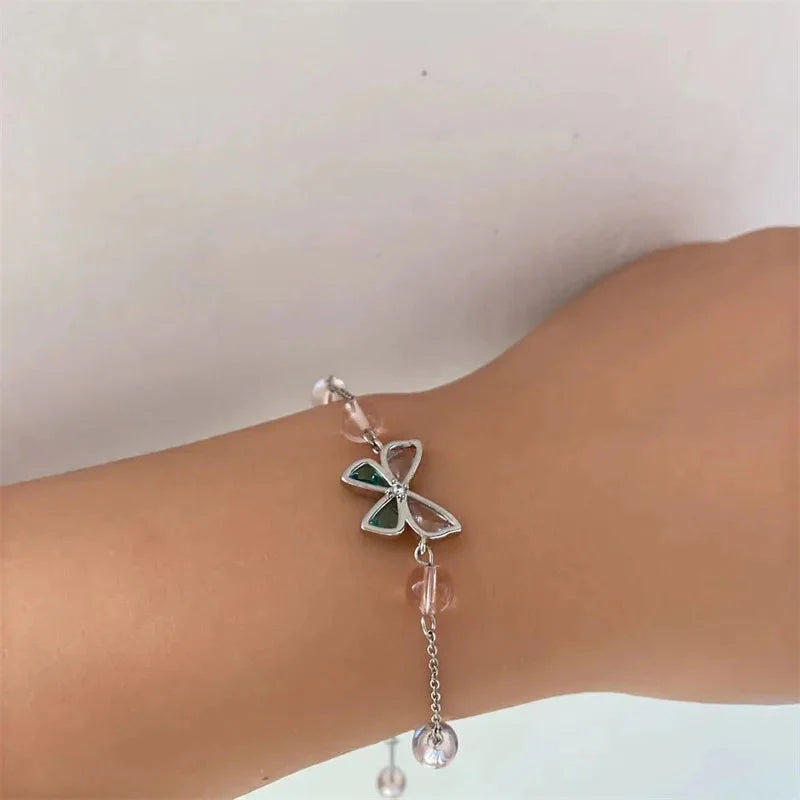 "Nevertheless" Butterfly Bracelet