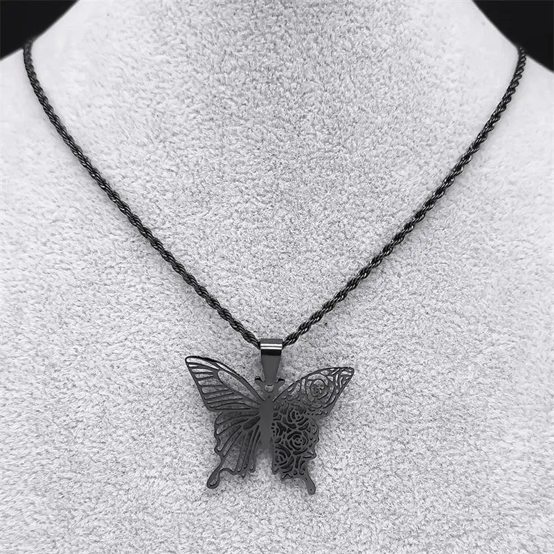 Noctura Butterfly Necklace