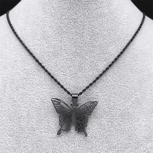 Noctura Butterfly Necklace
