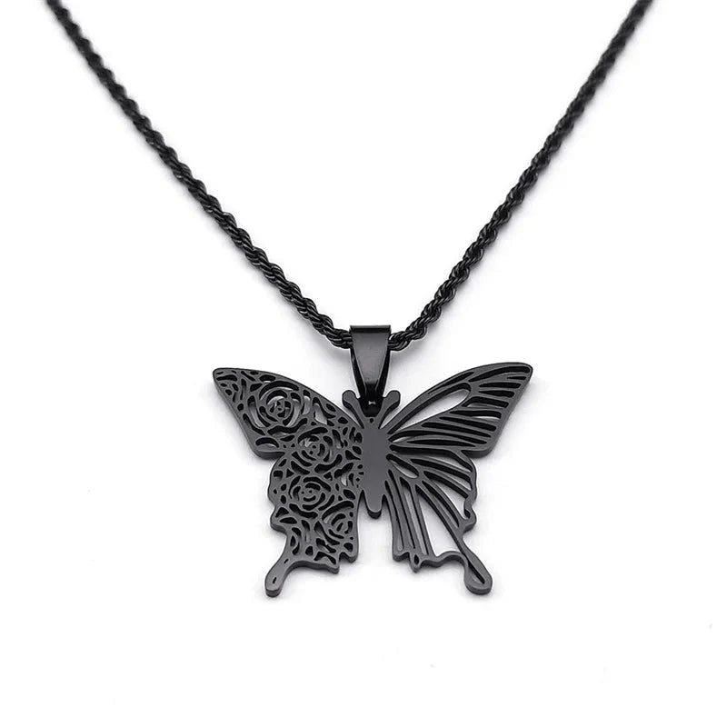 Noctura Butterfly Necklace Butterfly Jewelry
