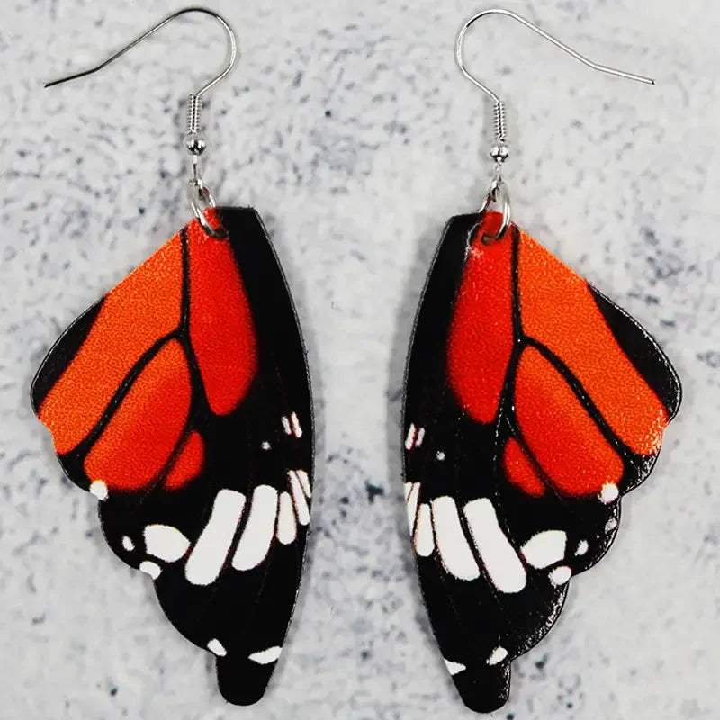 Boho Flutter Wings Earrings Butterfly Jewelry