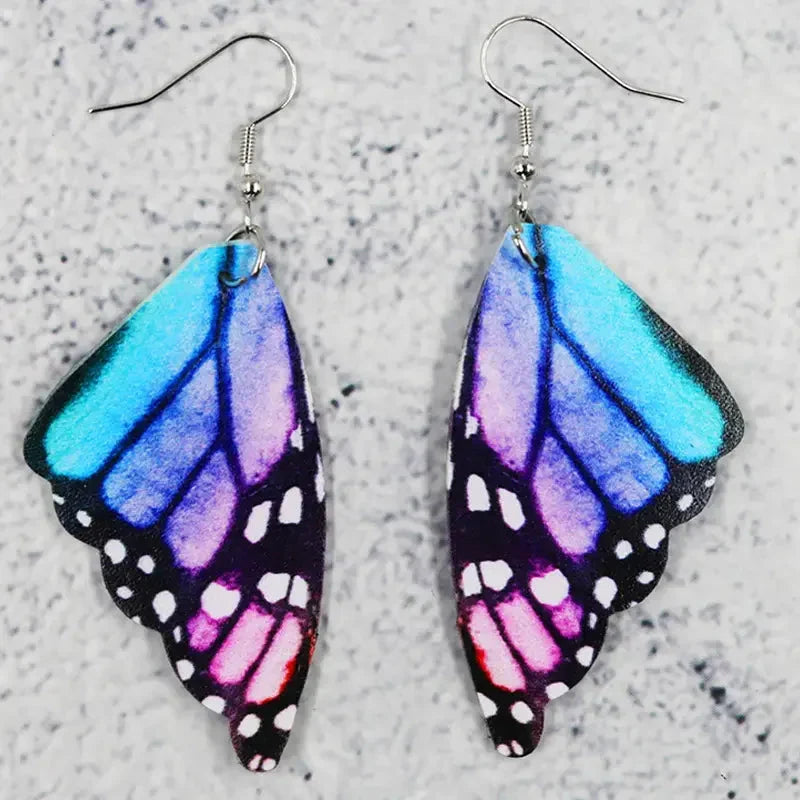 Boho Flutter Wings Earrings Butterfly Jewelry