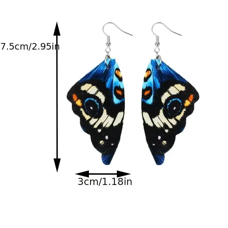 Boho Flutter Wings Earrings Butterfly Jewelry