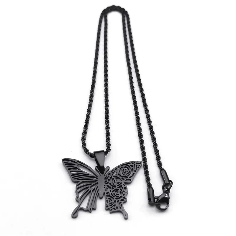 Noctura Butterfly Necklace Butterfly Jewelry