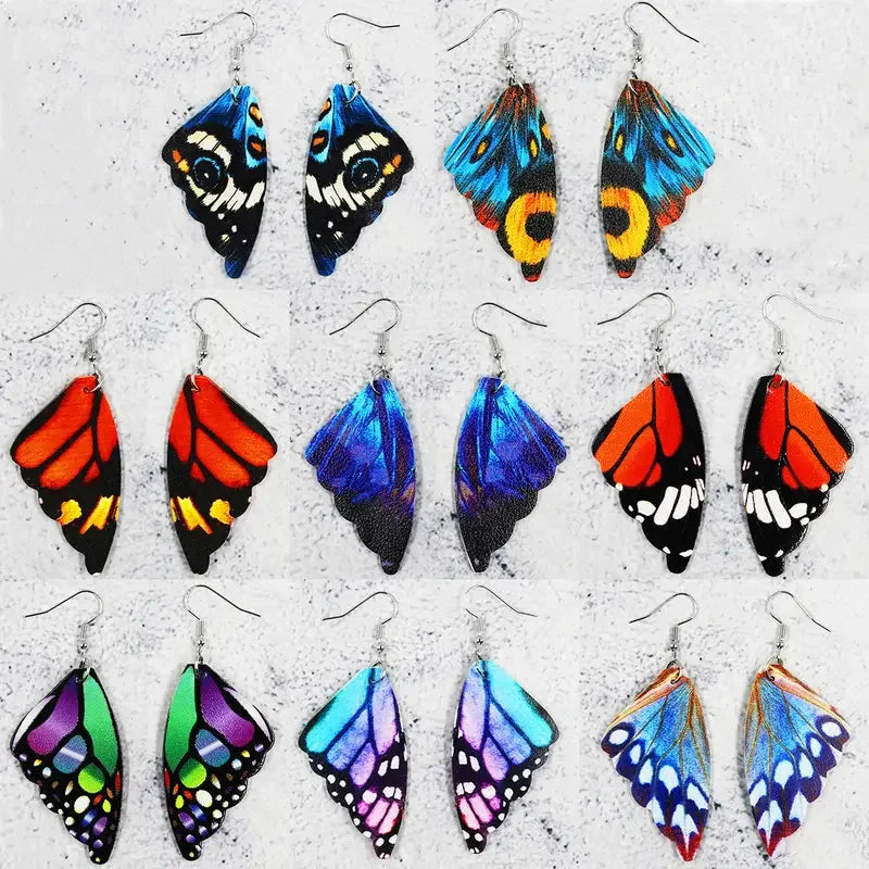 Boho Flutter Wings Earrings Butterfly Jewelry