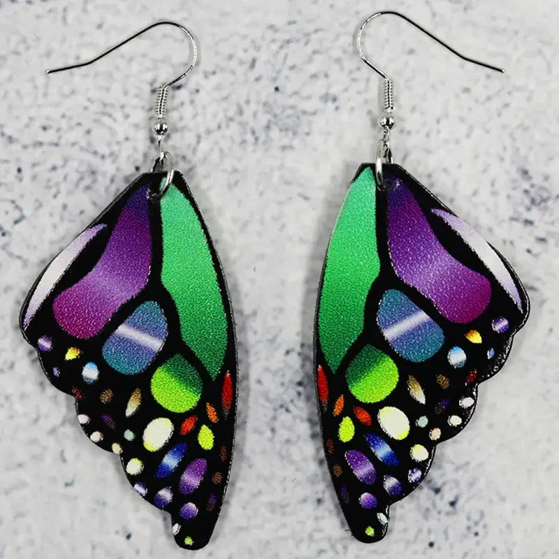 Boho Flutter Wings Earrings Butterfly Jewelry