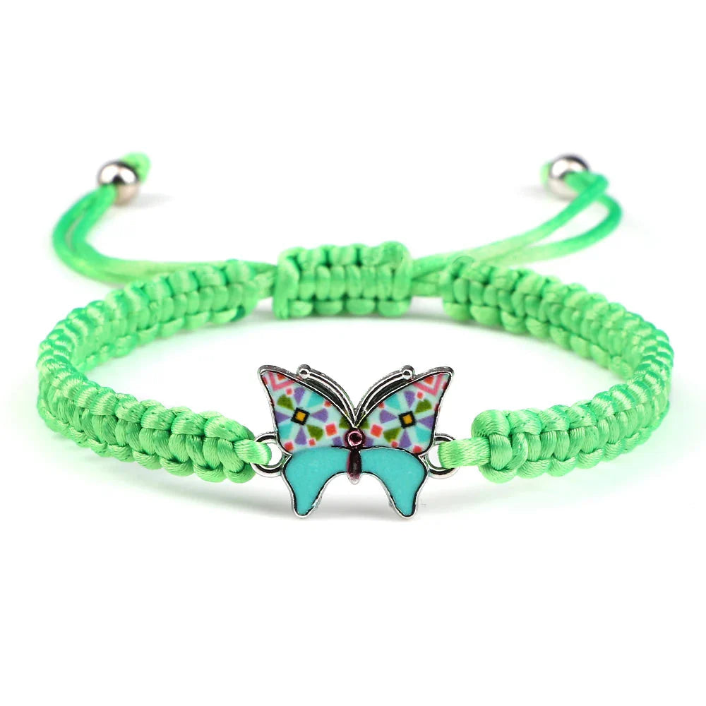 Wanderlight Butterfly Bracelet Green