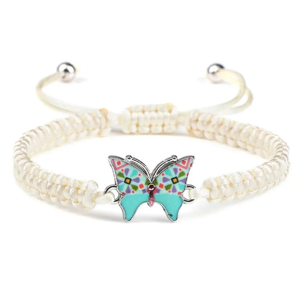 Wanderlight Butterfly Bracelet Off White