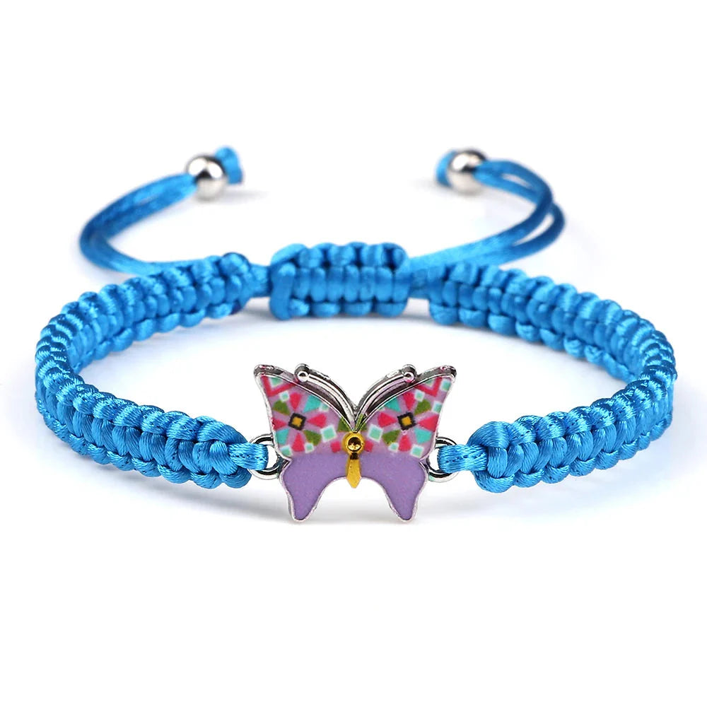 Wanderlight Butterfly Bracelet Purple Light Blue
